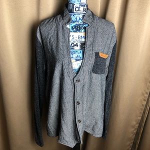 H2H Have to Have Wool Blend Button Front Cardigan Sweater
